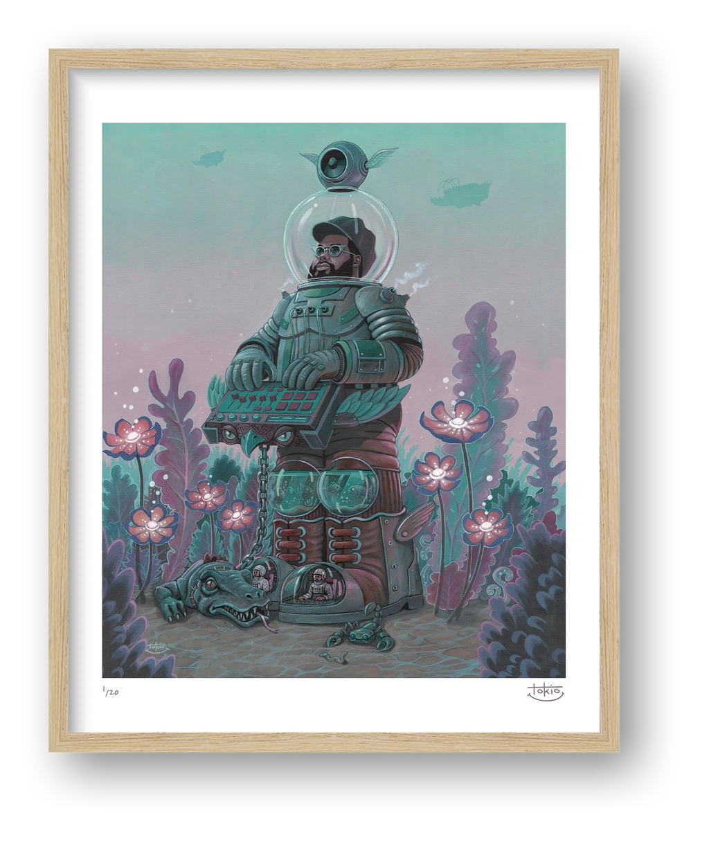 THE PROPHET RASTRADAMUS — framed