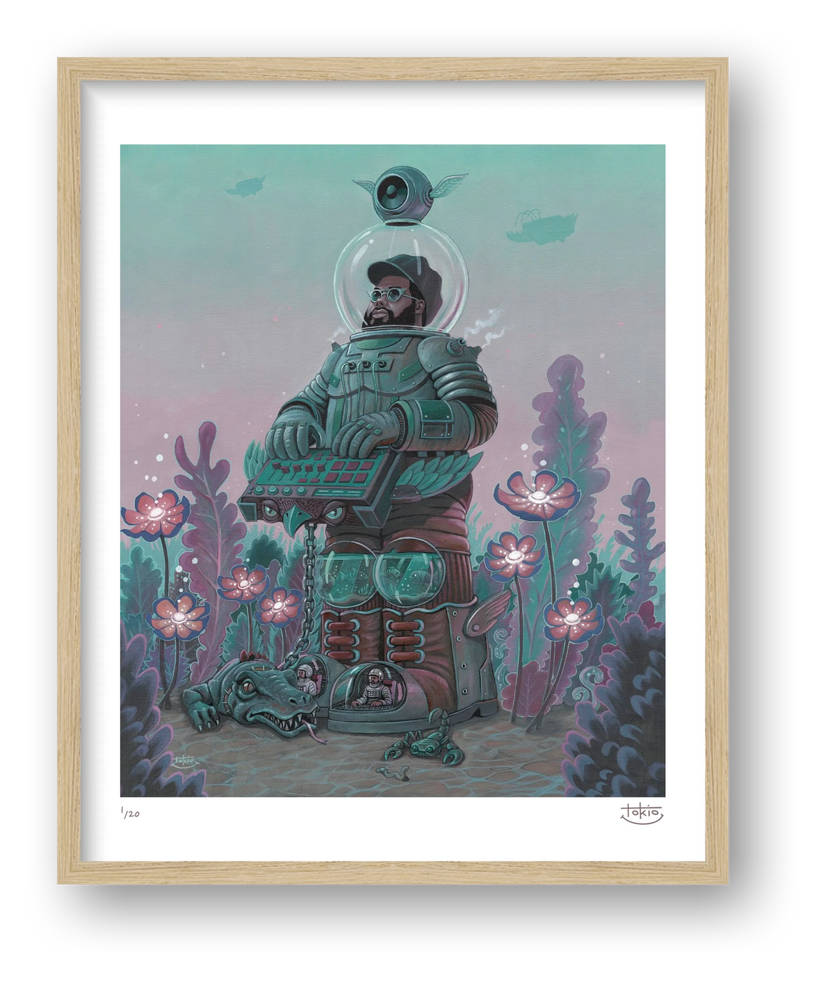 THE PROPHET RASTRADAMUS — framed