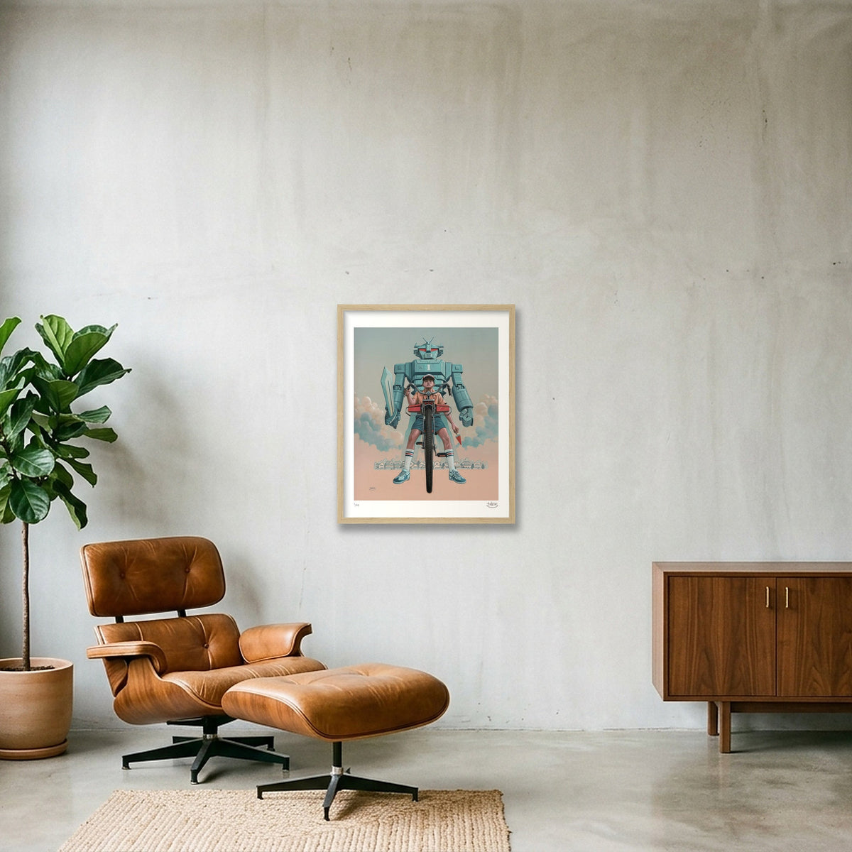 WILDEST DREAM — 40×50cm, 16×20" Oak Frame