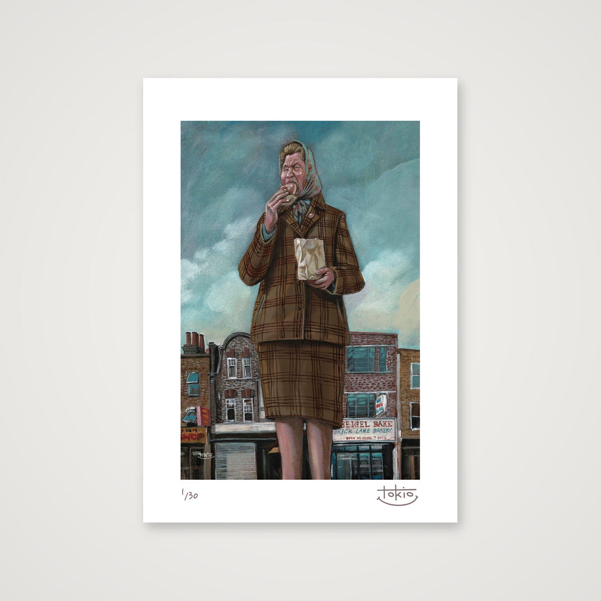 BEIGEL — A4 (21×30cm, 8×12") Print only