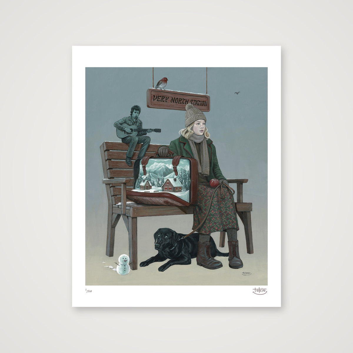 GIRL FROM THE NORTH COUNTRY — 40×50cm, 16×20" Print only