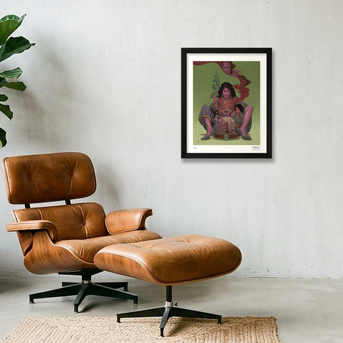 BITCHES BREW — 28×35cm, 11×14" Black Frame