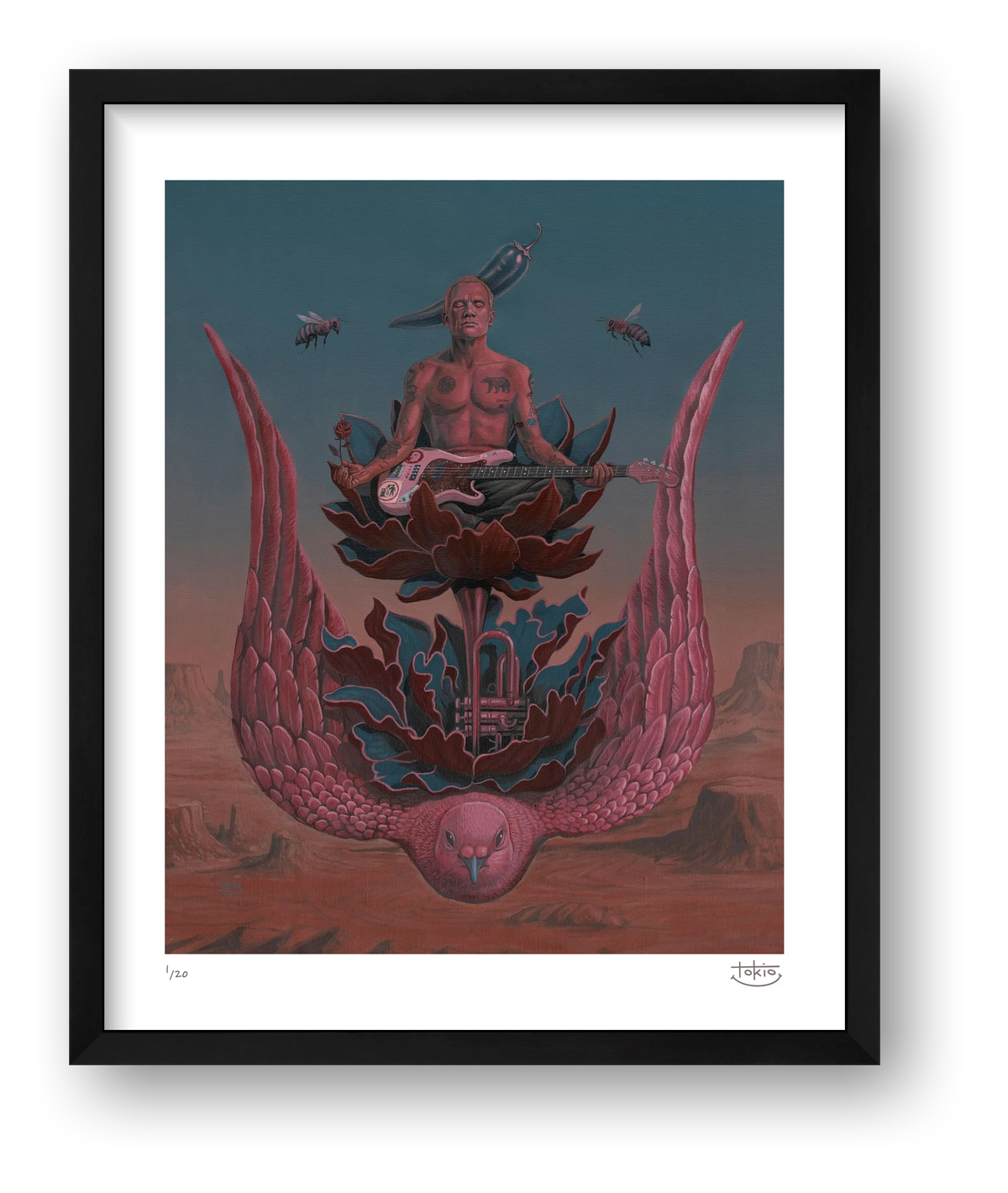 THINKING BOUT YOU — framed