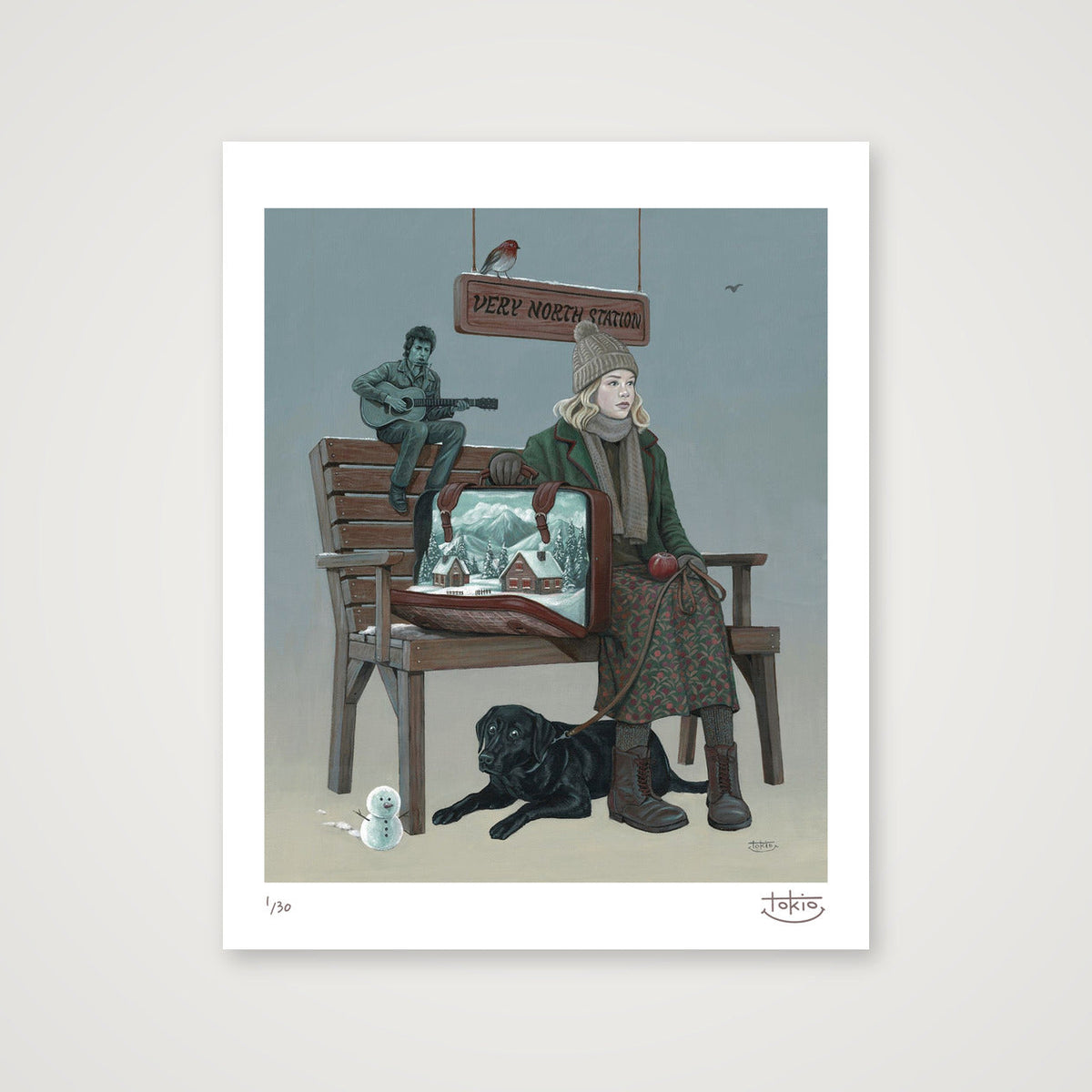 GIRL FROM THE NORTH COUNTRY — 28×35cm, 11×14" Print only