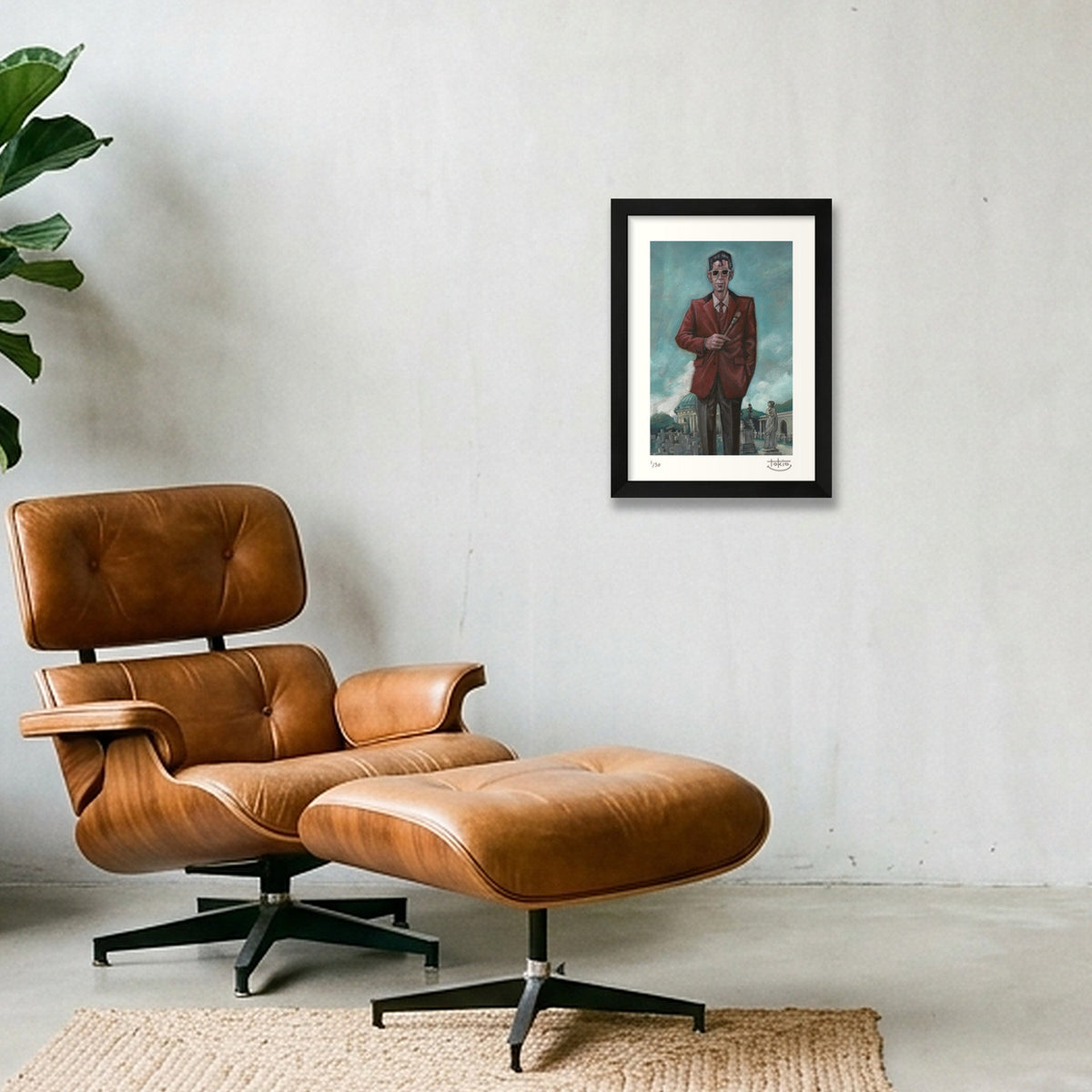 DUGGIE FIELDS — A4 (21×30cm, 8×12") Black Frame