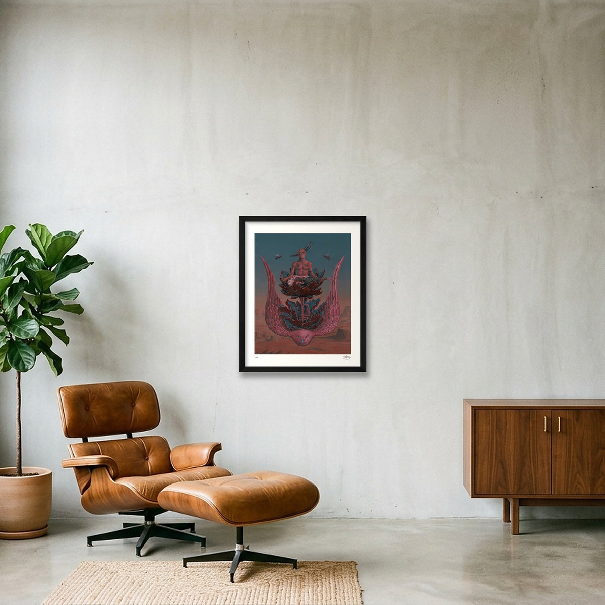 THINKING BOUT YOU — 40×50cm, 16×20" Black Frame
