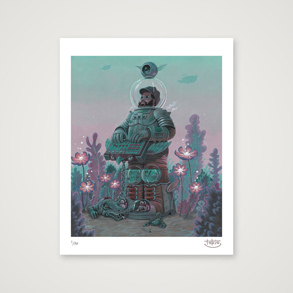 THE PROPHET RASTRADAMUS — 28×35cm, 11×14" Print only