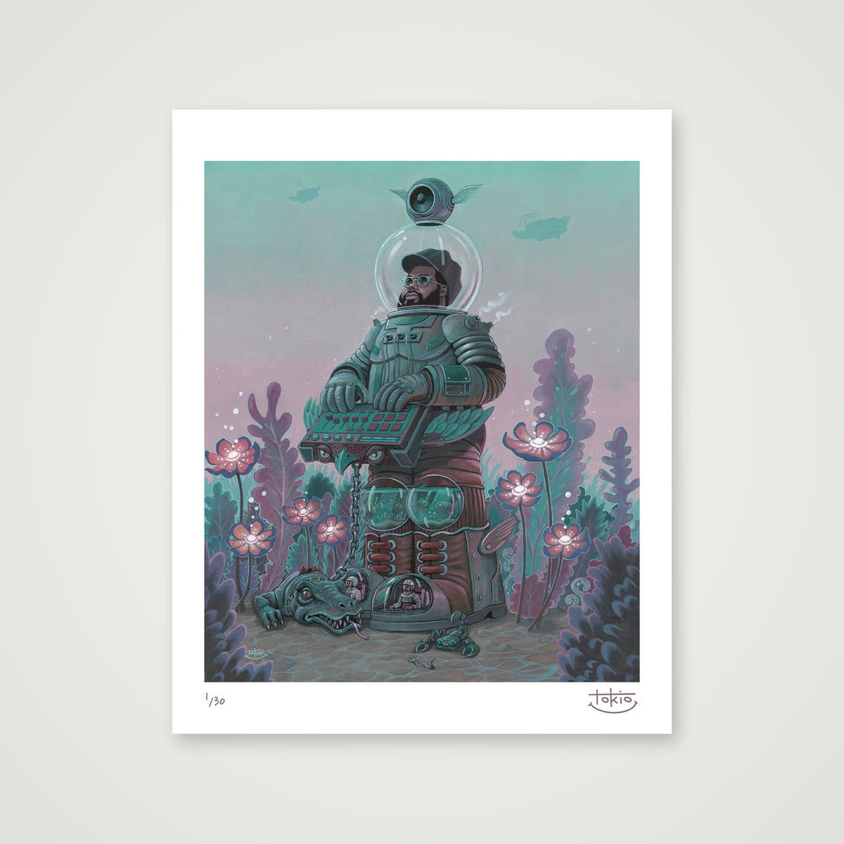 THE PROPHET RASTRADAMUS — 28×35cm, 11×14" Print only
