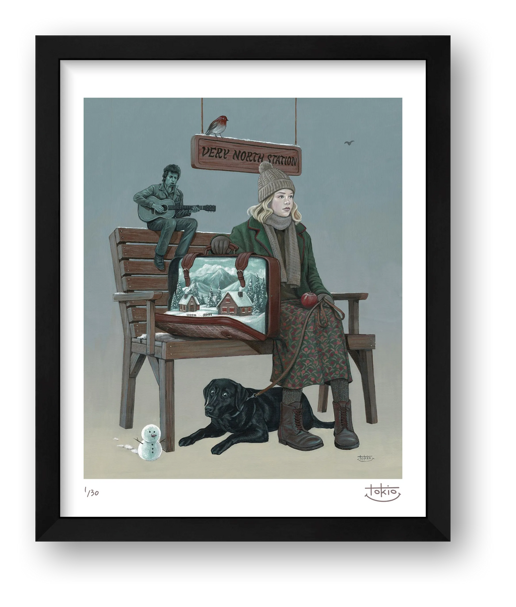 GIRL FROM THE NORTH COUNTRY — framed