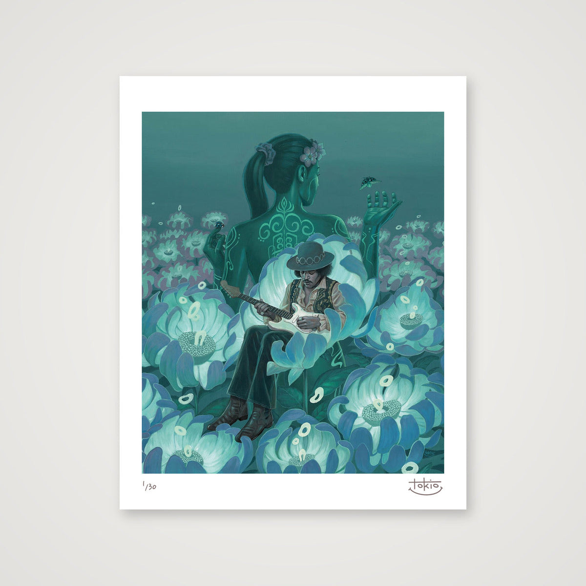 ELECTRIC LADYLAND — 28×35cm, 11×14" Print only