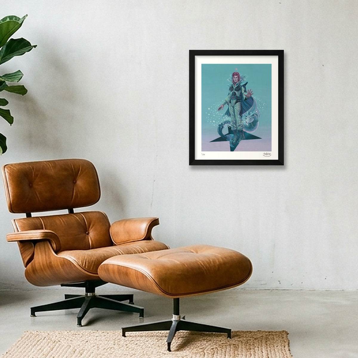 STARMAN — 28×35cm, 11×14" Black Frame