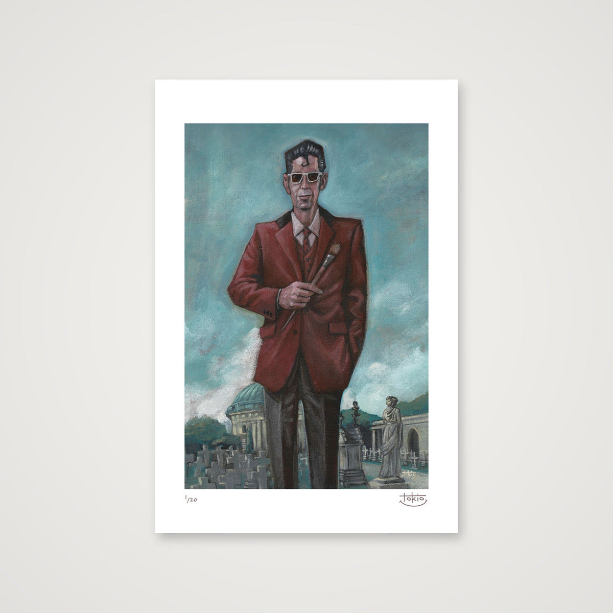 DUGGIE FIELDS — 30×45cm, 12×18" Print only