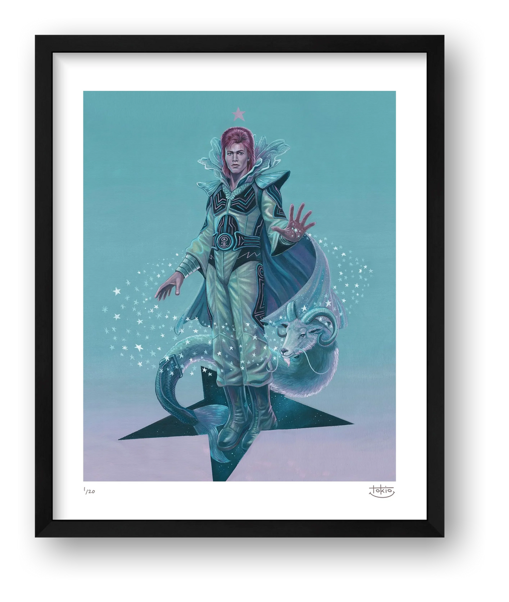 STARMAN — framed