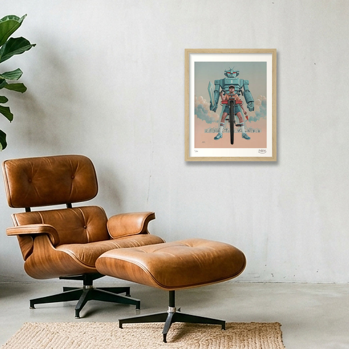 WILDEST DREAM — 28×35cm, 11×14" Oak Frame