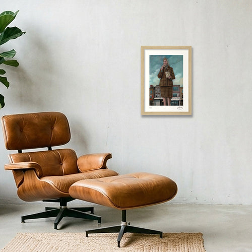 BEIGEL — A4 (21×30cm, 8×12") Oak Frame